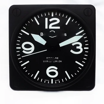 

Large Silent Watch Luxury Wall Clock Modern Design Metal Luminous Clocks Living Room Bedroom Horloge Mural Gift with Logo L053