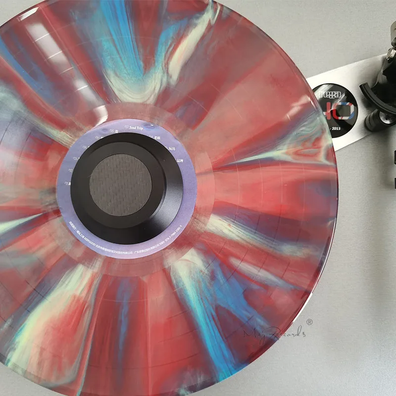 Carbon Fiber Aluminium Alloy Material LP Vinyl Turntables Metal Disc Stabilizer Record Weight vinyl turntable stabilizer