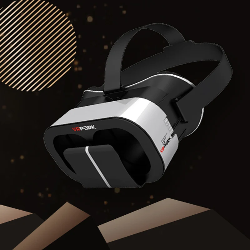 VRPARK V5 3D очки виртуальной реальности VR Box 3 D кино очки гарнитура шлем устройства для Iphone IOS Android Youtube