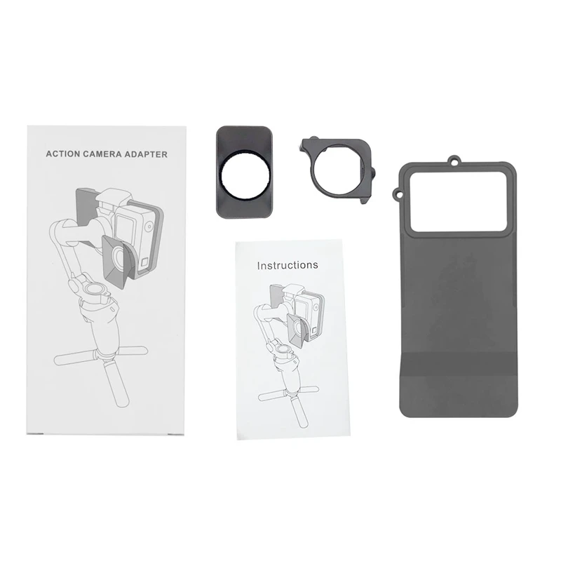 Портативный ручной адаптер держатель для камеры DJI OSMO Mobile 3 to Action Camera Gimbal