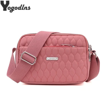 Women's Messenger Bags Waterproof Nylon Shoulder Totes High Quality Small Handbag Female Travel Crossbody Bags Top-handle Bags