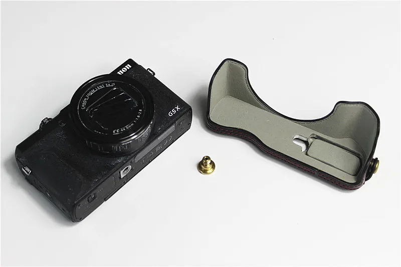 Чехол для цифровой камеры из искусственной кожи чехол для Canon Powershot G5 X Mark II mark 2 G5X II G5X 2 с ремешком