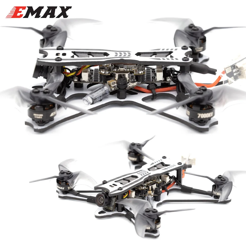 

EMAX Tinyhawk Freestyle 115mm 2.5inch F4 5A ESC FPV Racing RC Drone BNF Version Frsky Compatible FPV Drone