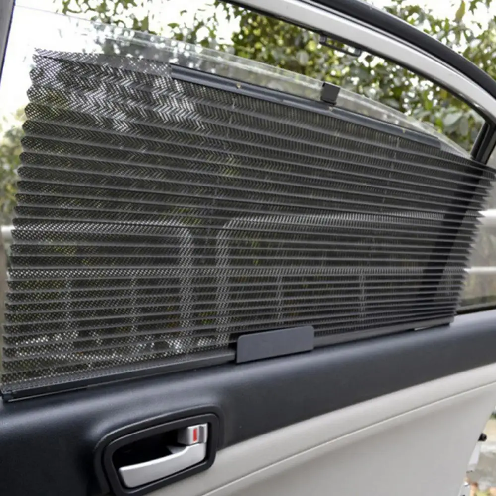 Neue Sommer Auto Automatische Versenkbare Seite Fenster Vorhang Sonnenschutz Blinde Sonnenschutz