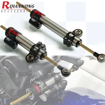 

Motorcycle Universal Adjustable Steering Damper Stabilizer Safety ControlFor Yamaha R15 25 V3 FZ16 XJR1300 MT09Tracer YZF R6 FZ6