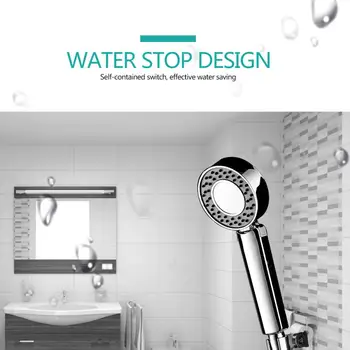 

1Pcs Multi-function Double-sided Shower Head Effluent High Pressure ABS Flower Sprinkler Hand-held Shower Head
