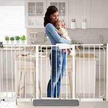 Baby Toddler Safety Door Stopper Children Protecting Prevent Fingers Injure Corner Guards Pet Gate Door Bar Guide Fixing Shee