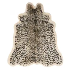 100x94 см ковер с леопардовым принтом, имитация искусственного плюша, ковер для гостиной, спальни