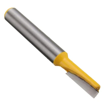 

1 Pcs Milling Cutter Woodworking Cutter with 1/4 inch Shank 3 / 16W x 5 / 8H Solid Tempered Steel 50x5mm Milling Cutter Tools