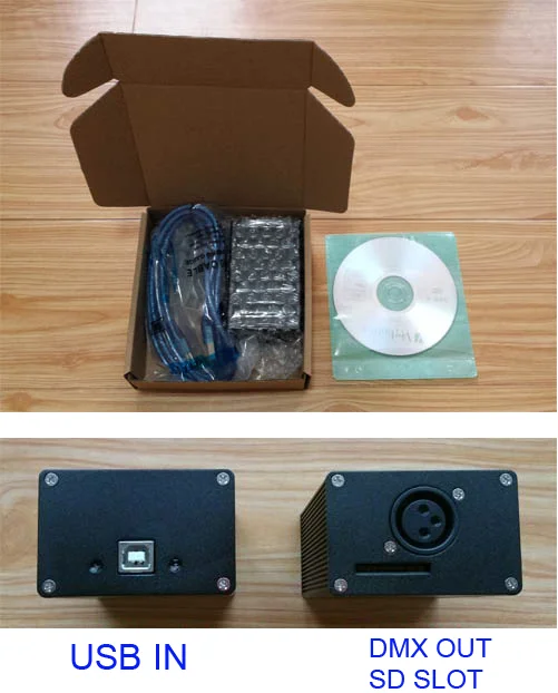HD512 светодиодный контроллер освещения сцены коробка DMX USB ключ DMX512 универсальный