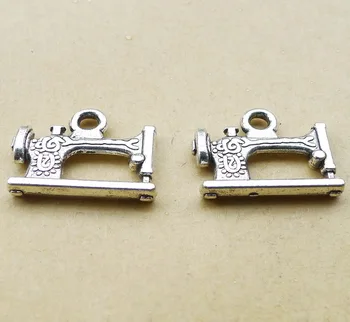 

Ancient retro 2.3G DIY Ornament charm pendant DIY Accessories Alloy Sewing Machine Accessories Retro DIY 50pcs/Bag