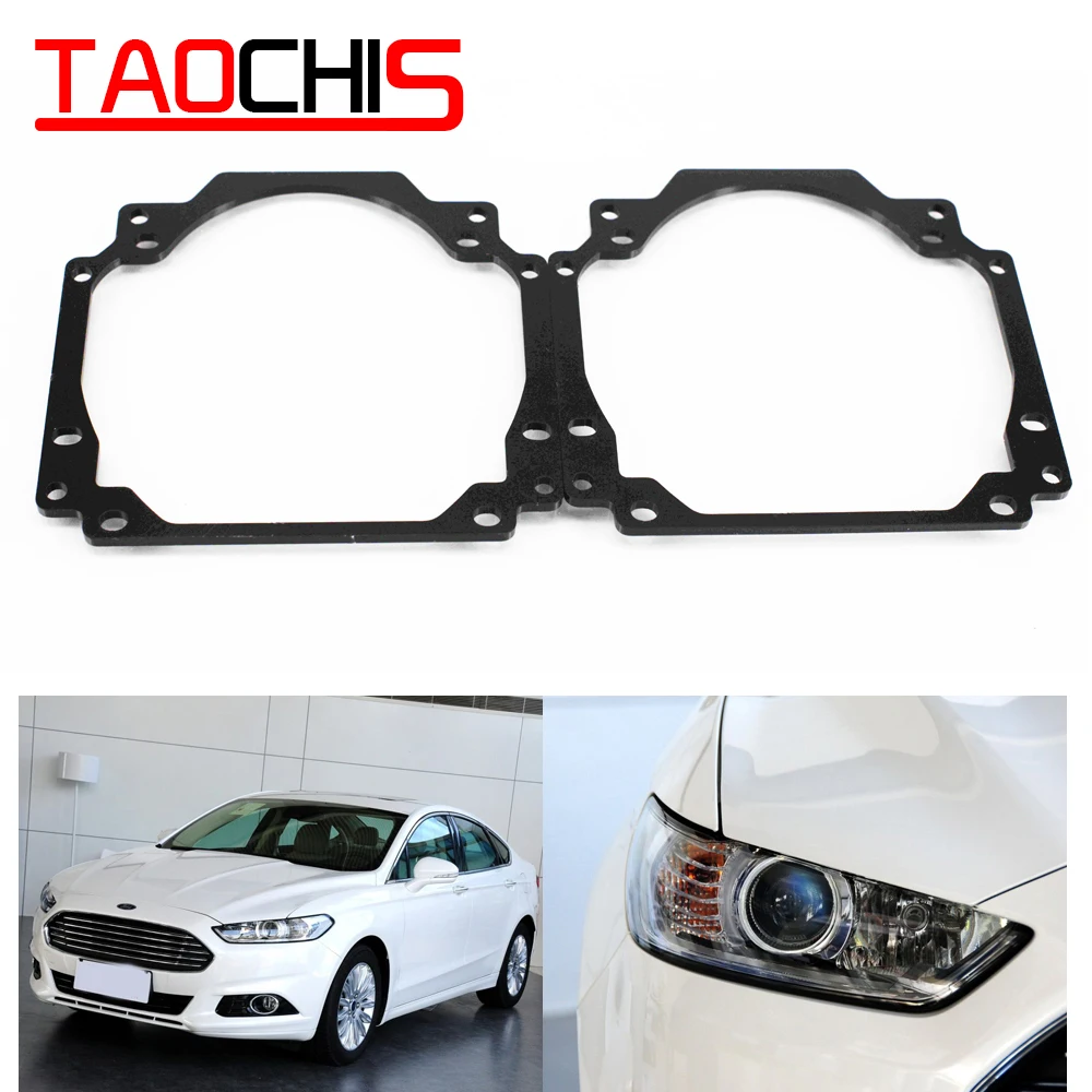 

Taochis Car Styling frame adapter DIY Bracket Holder for Ford Mondeo fusion 2013 Hella 3r 5 Projector lens
