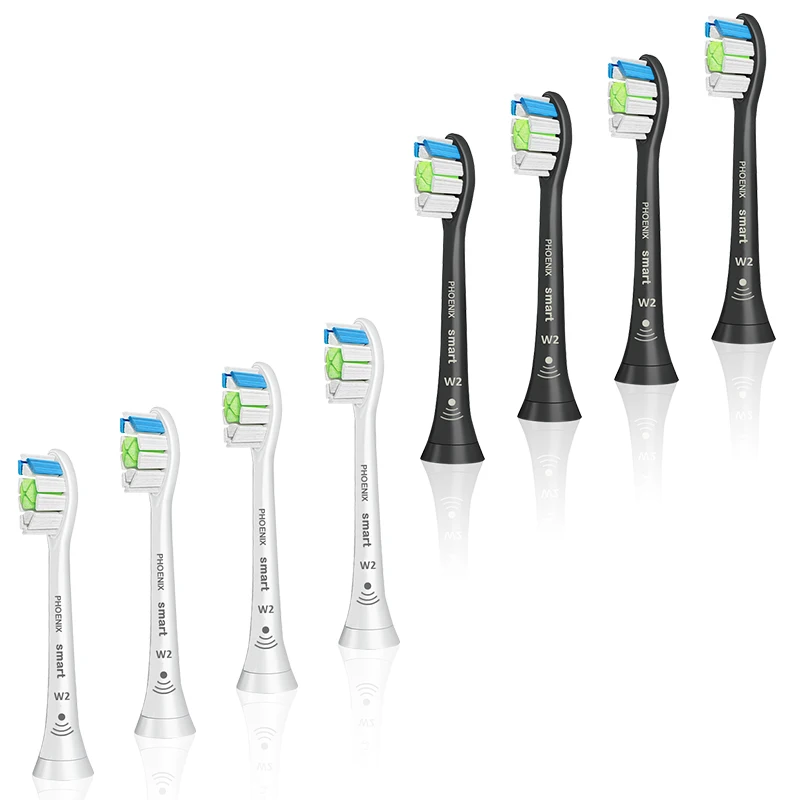 

3 Pcs Diamond Clean Electric Toothbrush Replacement Brush Heads Compatible With Philips Sonicare Brand Universal With RFID Chip