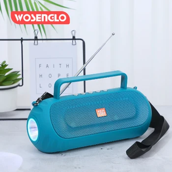 

2020 New With flashlight Portable Bluetooth Speaker TG803 Speaker Outdoor Wireless Speaker Mini Speaker Box Speaker FM TF