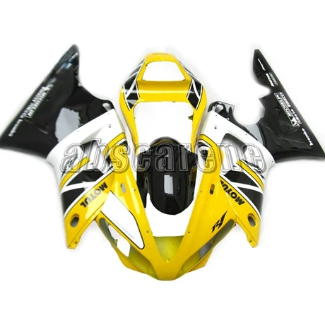 R1 2000 полный обтекатель комплект для Yamaha YZF1000 R1 2000 2001 YZF R1 00 01 ABS пластик инъекции Cowlings Глянец черный белый желтый