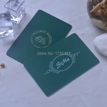 Высокое качество ПВХ офсетная печать розовое золото горячий штамп виды попурри аромат карты с Членской Карты