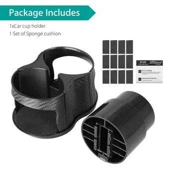 

2 in 1 Cup Holder Parts Accessories Car Truck Interior Cup Holders New