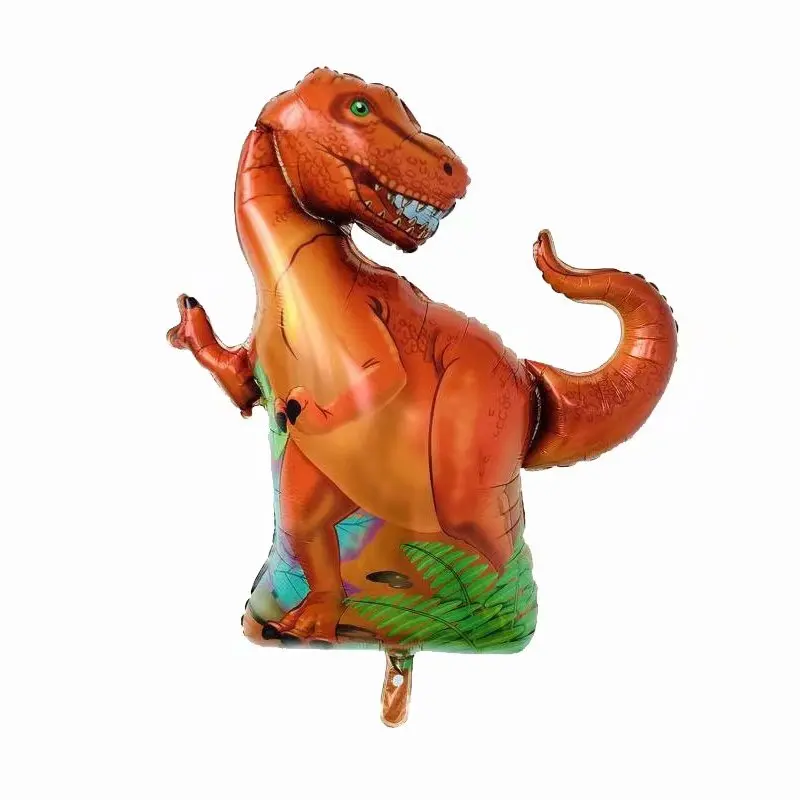 1 шт. 4D динозавр воздушный шар из фольги стоящий Зеленый Динозавр красный дракон день рождения deco вечерние принадлежности для мальчиков Детские Игрушки гелиевые шары