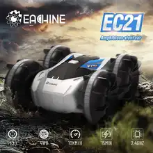 Eachine ec21 2 em 1 anfíbio rc deriva carro com rc barco modo 1/20 4wd 2.4g de controle remoto autos brinquedos para adultos e meninos crianças