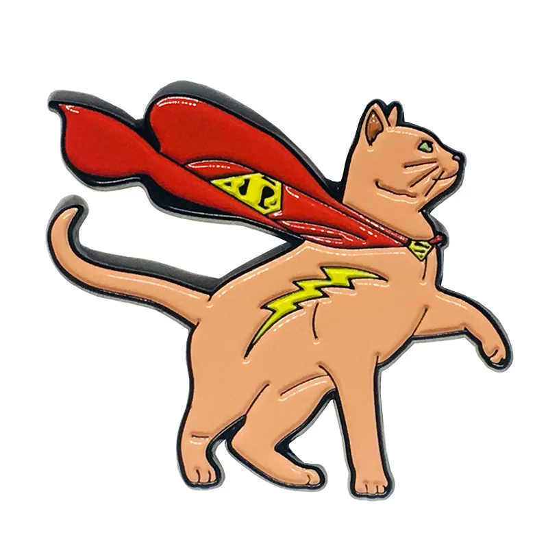 Supercat Enamel Pin