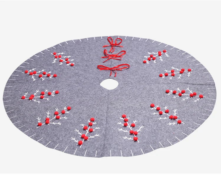 Ковер для рождественской елки юбка ковер 41 дюймов круглые рождественские одеяла с изображением дерева украшения для рождественской