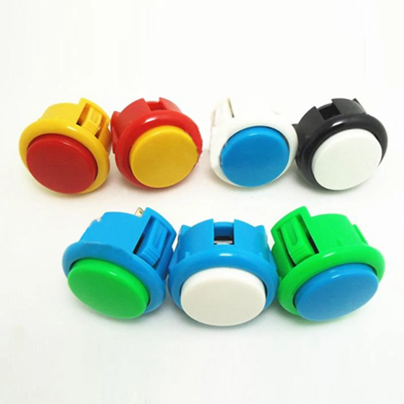 

doulde color plastic arcade game machine push button