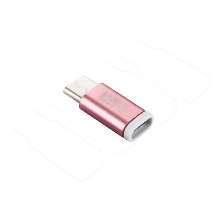 Мини Micro USB к type C USB 3,1 мобильный телефон Быстрый адаптер данных разъем для Oneplus3/Nexus 6 p/MacBook# Y15
