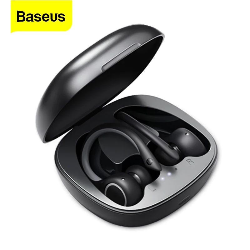Baseus W17 TWS Wireless Bluetooth Headphones Earphones For iPhone 11 X Xs MAX True Wireless Stereo Ear Hook For Earbuds Earphone