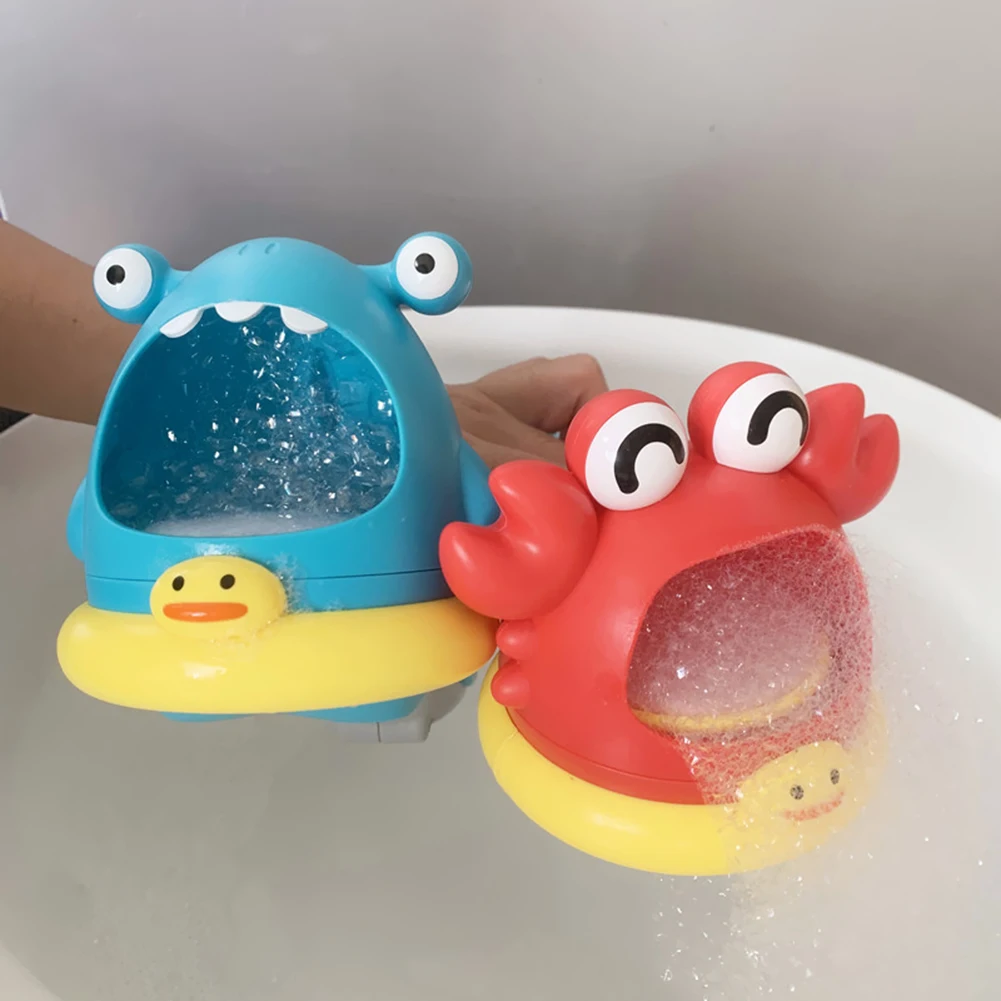 Bubble Machine детская Ванна игрушка бассейн пена делая машину ванная комната пузырь