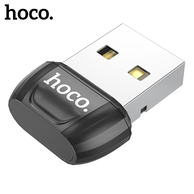 Bluetooth Adapter Hoco USB Bluetooth 5.0 Dongle Receiver For Wireless Mouse Keyboard PC Computer Bluetooth 5.0 Adapter For Audio Speaker Gamepad