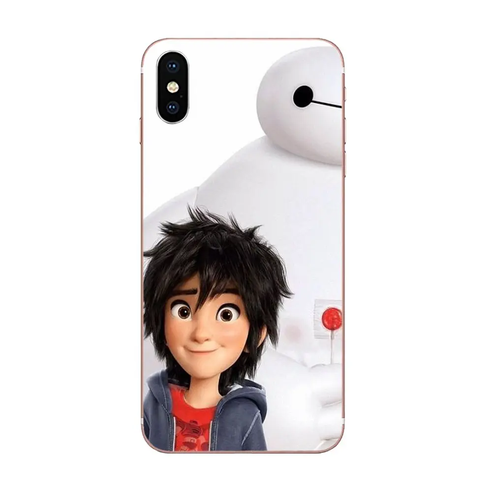 Япония большой герой 6 Летающий Baymax S кожа тонкий для huawei P7 P8 P9 P10 P20 P30 Lite Mini Plus Pro Y9