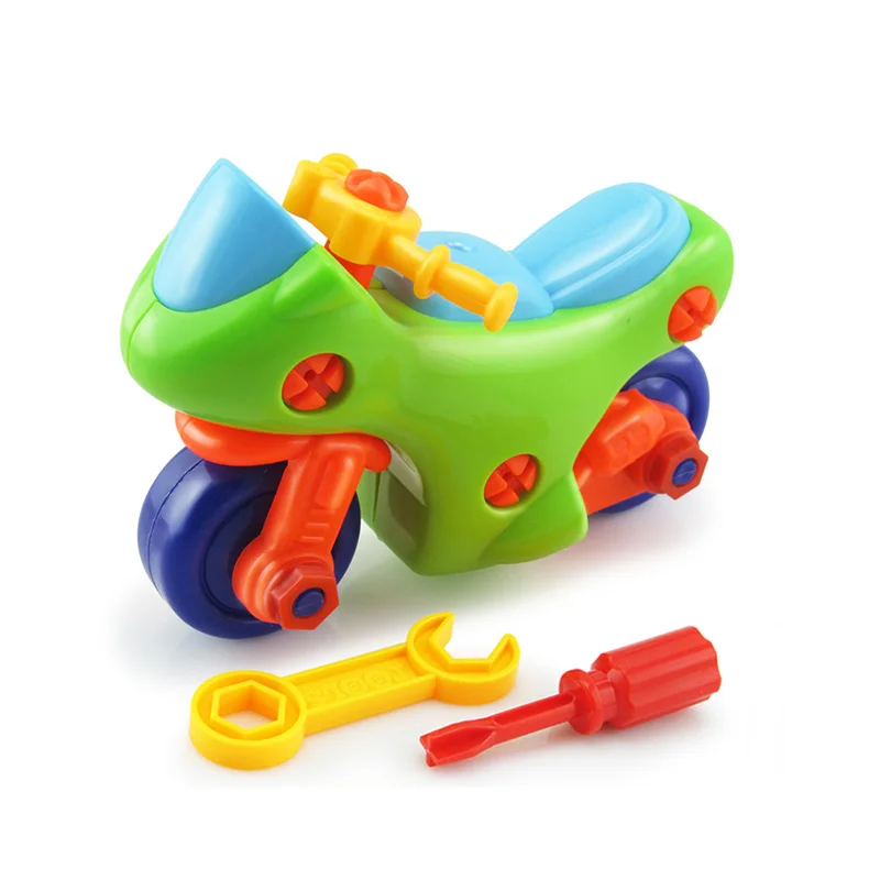 3D пазл с винтовой гайкой модель для группы мотоциклов пластиковая игрушка