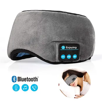 

Stereo Bluetooth Heaphone Music Sleep Mask Bluetooth 4.2 Sleep Soft Earphone Support Handsfree Sleeping Eye Mask