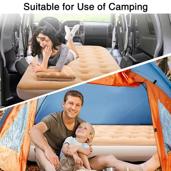 

New Outdoor Inflatable Camping Mat Sleeping Pad Air Bed with Pillow Air Mattress Sleeping Sofa Portable Camping Picnic Pad