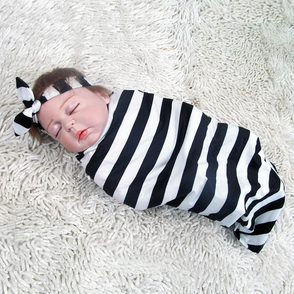 Новорожденный Младенец осень зима спальный конверт для малышей Мода пеленка с принтом одеяло муслиновая пеленка - Цвет: 6