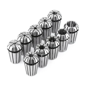 

10Pcs ER20 Precision Spring Collet Set CNC Milling Lathe Tool ER20 Spring Collet Chuck