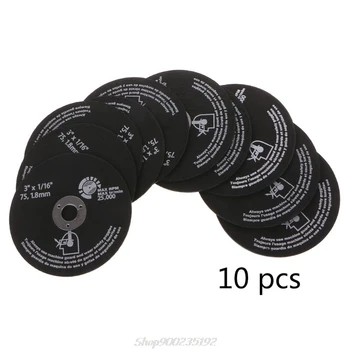 

10pcs Circular Resin Grinding Wheel Saw Blades Cutting Wheel Disc For Metal Cutting Jy22 20 Dropship