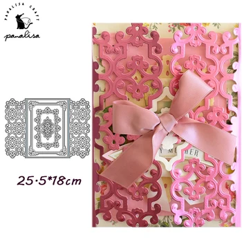 

Panalisacraft Lace Background Metal Cutting Dies Craft Dies Scrapbooking Card Making Album Embossing Stencil Die Cut Decoration