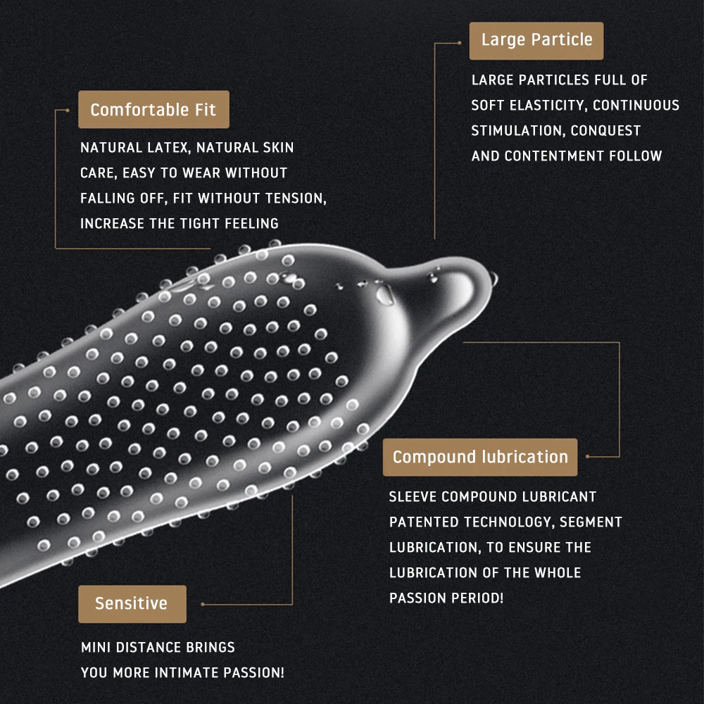 Cock Sleeve rubber dick Penis Condoms For Men G-spot Ultra Thin Condom Contraception Male Sex Products condoms Intimate Goods