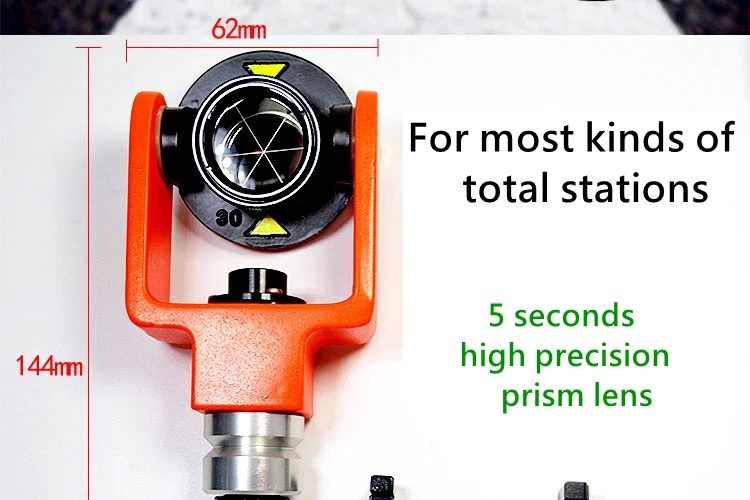 o prisma total das estações de leica