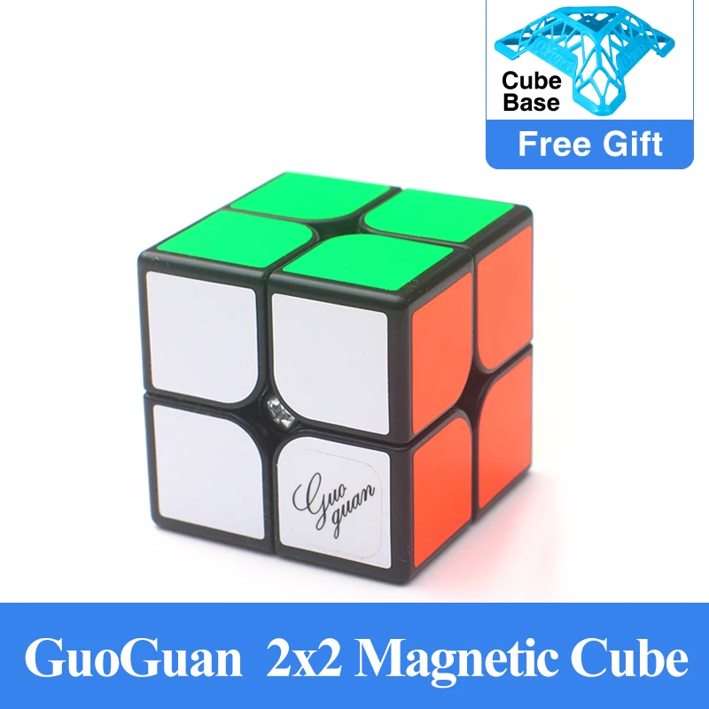 Moyu Guoguan XingHen M 2x2x2 Волшебные кубики головоломка Магнитная версия 2x2 скоростной