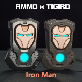 

Multifunctional Single-finger Tiger Edc Equipped With Battle Armor Titanium Alloy Toy Self-defense Window Breaker