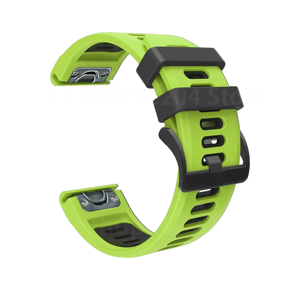 22 26MM Quick Release Bracelet Silicone Watch Wrist Band Strap For Garmin Fenix 6 6X Pro Fenix 5 5X Forerunner 935 945 Wirstband