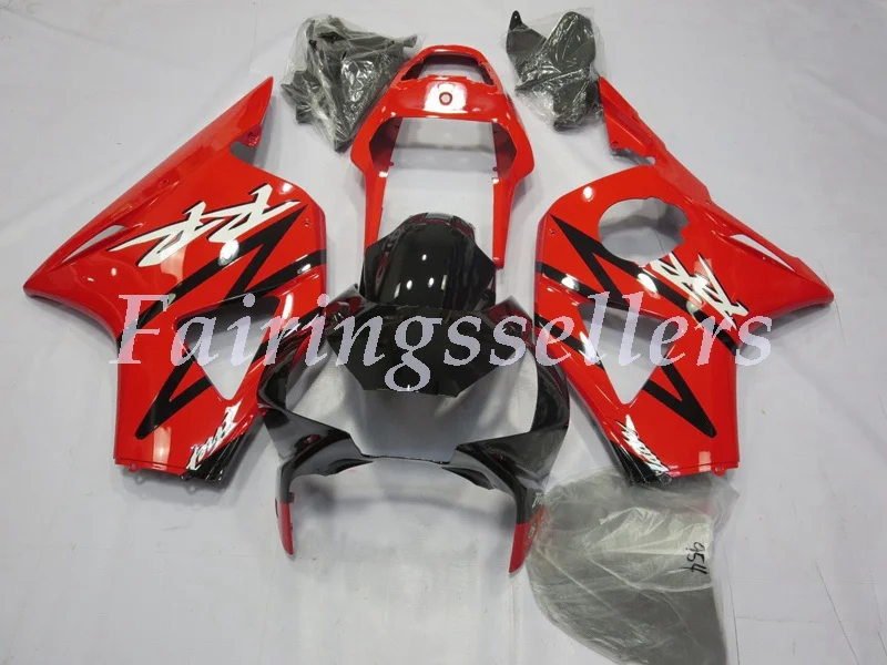 4 подарки мотоциклетный обтекатель ABS комплект для Honda CBR954RR 954 2002 2003 954RR 954 02 03 обтекатели ABS пластик красный черный белый - Color: Red and Black