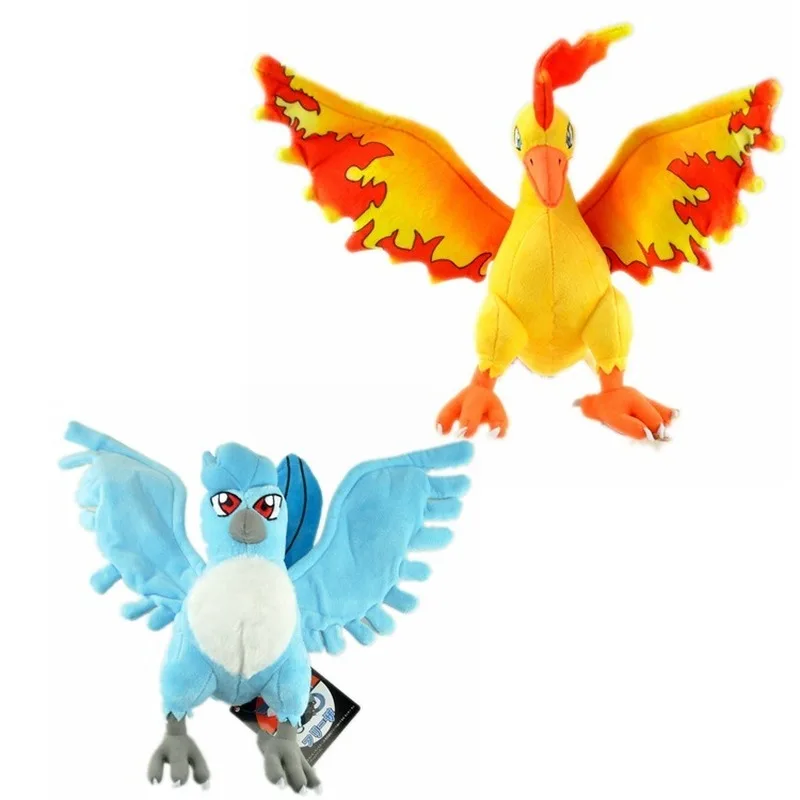 Такара Tomy чучела покемон кукла Moltres Articuno плюшевая мягкая фигурка Kds подарки хлопок детские игрушки на день рождения Пикачу
