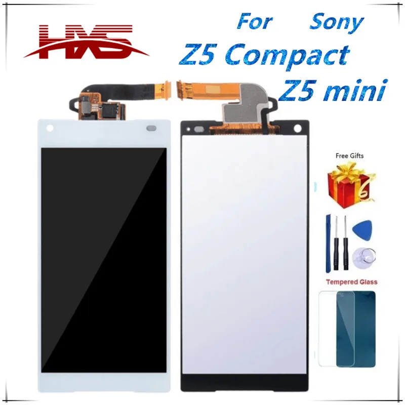 

[H.X.S]4.6'Inch' LCD For SONY Xperia Z5 Mini Compact Display LCD E5823 E5803 Touch Screen Digitizer Replacement Parts