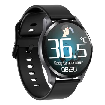 

T88 Smart Bracelet Full-Press Metal Shell, Real-Time Body Temperature Monitoring, Heart Rate Step Counter, Waterproof