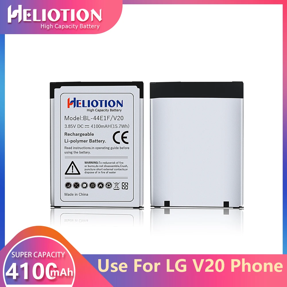 Аккумулятор Heliotion для V20 LG сменный аккумулятор большой емкости Phone BL-44E1F H910 H918 V995