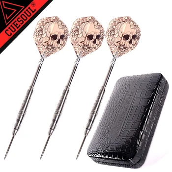 

CUESOUL 3pcs/set Tungsten Steel Darts 15cm 23.5g Professional Steel Tip Darts With Nice Box