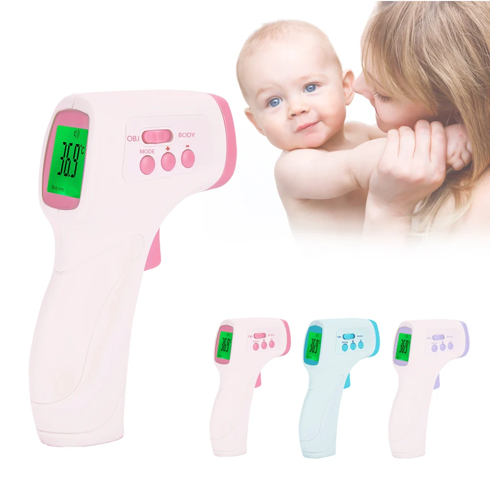 

Loodom Digital Thermometer Baby Infrared Forehead Non-contact Thermometer Electronic IR Body Temperature Meter Fever Thermo